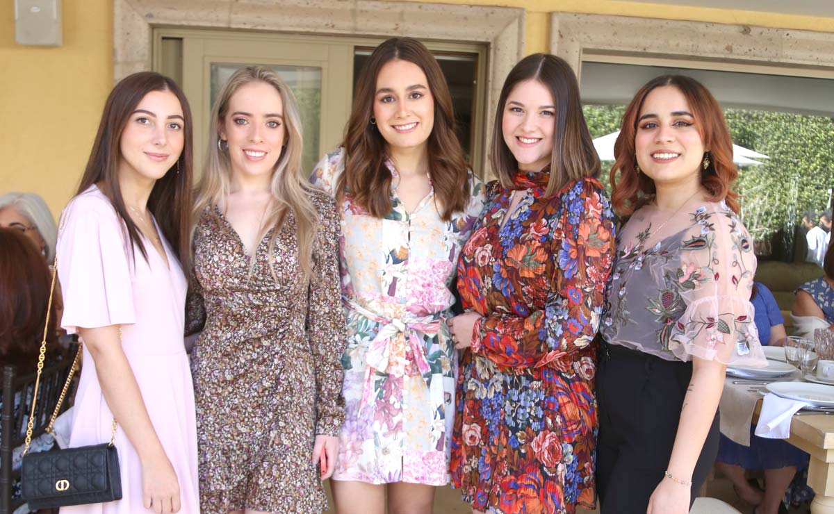 Mariana, Valeria, Natalia, Susana y Salma