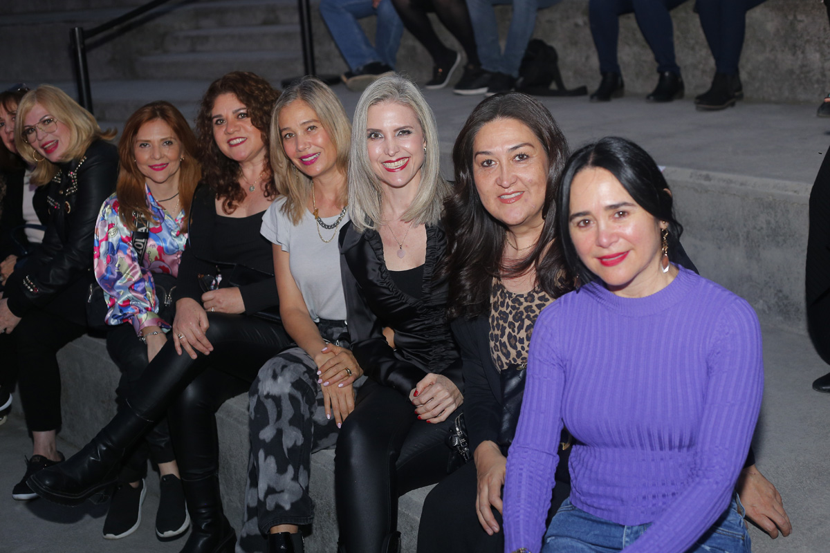 Mariela Flores, Silvia Díaz, Cristy Morales, Mónica Valdés, Mayra Cepeda y Rosy Rodríguez