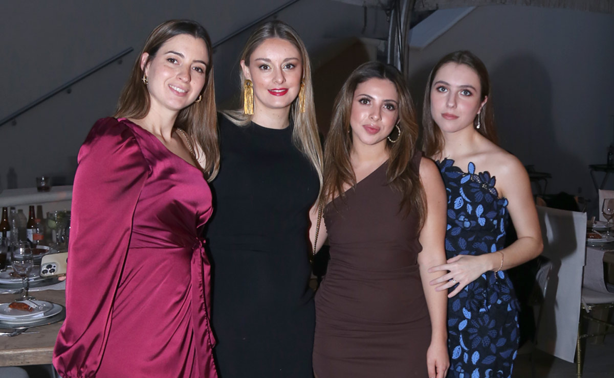 Mónica, Paulina, Natalia y Marcela