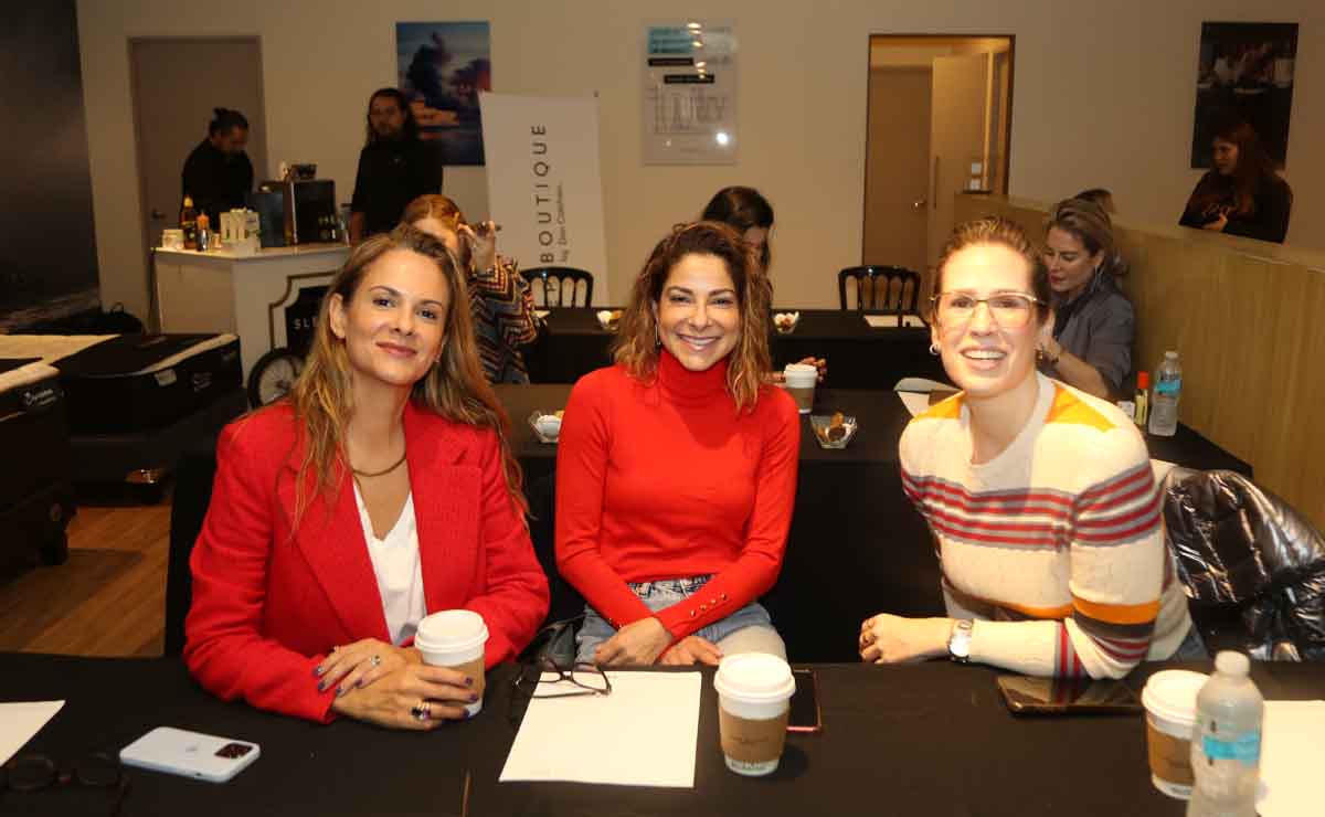Yanine Garza de Niño de Rivera, Marisol Rodríguez y Susy Elizondo / Fotos: Roberto Alvarado