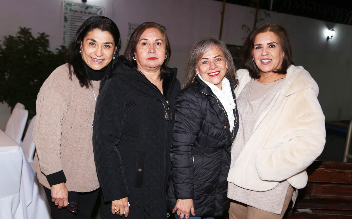 Angélica, Elsa Laura, Mayra y Marcela