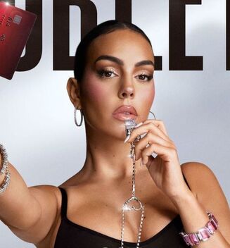 Georgina Rodríguez, la reina de la primavera en vestido bodycon (Foto. Instagram)