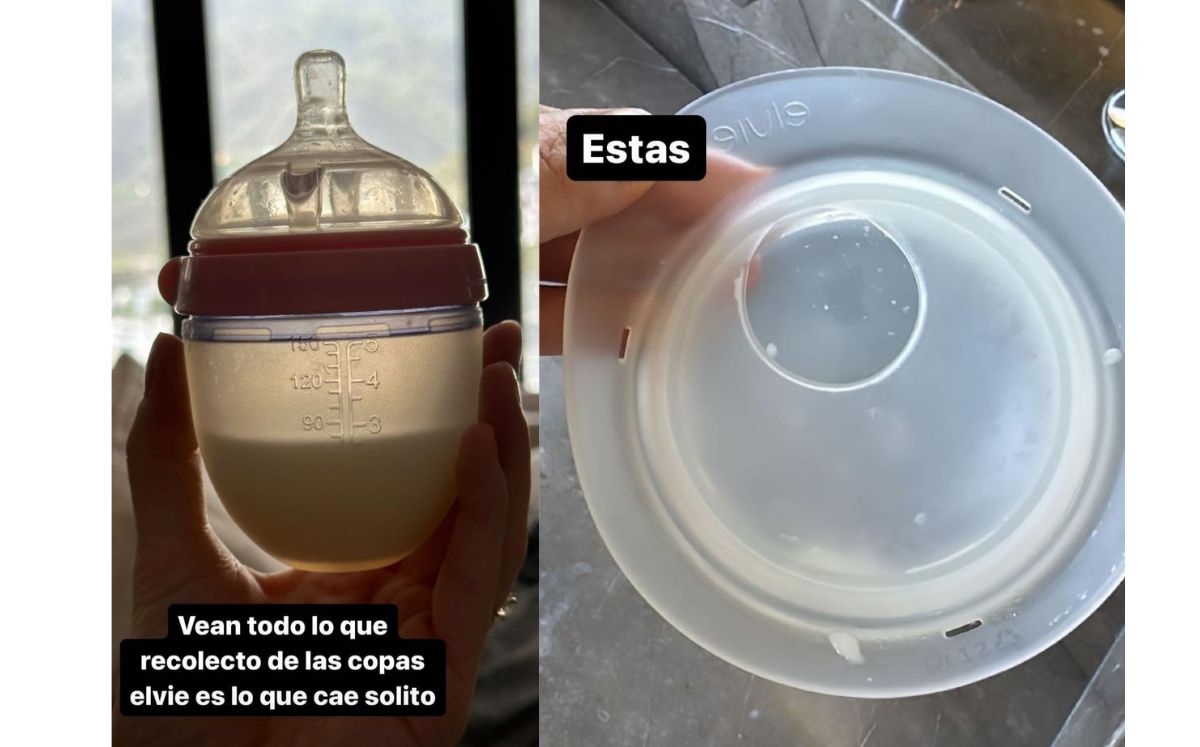 Mariana Rodríguez: ¿Cómo recolecta su leche materna?