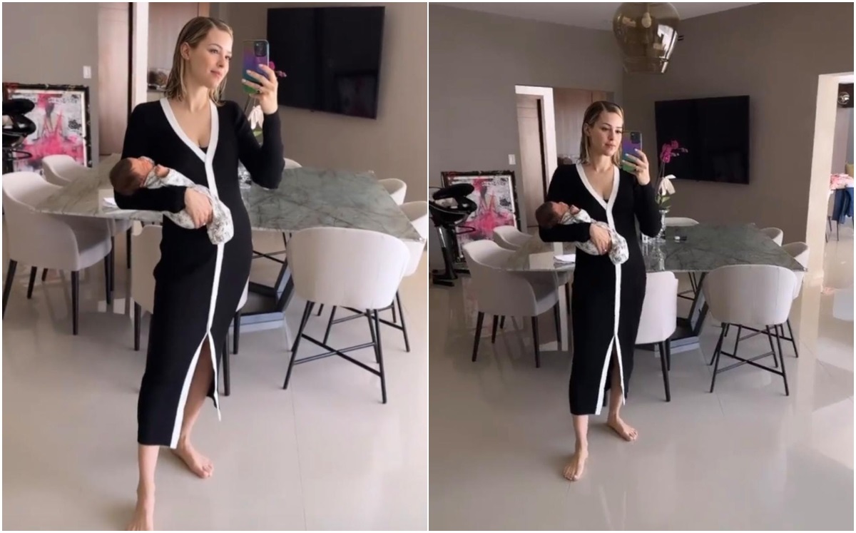 Mariana Rodríguez y el look que causó CONTROVERSIA a días de dar a luz (Foto: Instagram)