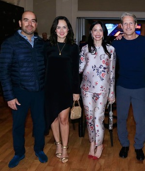 Rodrigo González, Marly De la Garza de González, Norma González de Margáin, Ricardo Margáin y Javier Lozano