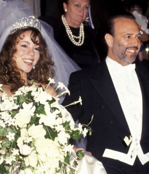 Tommy Mottola y Mariah Carey: Así fue su boda (Foto: Getty)