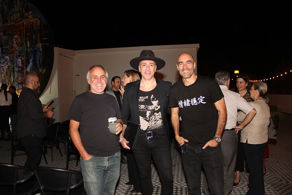Agustín Otero, Diego Pernia y Bruno Taverna