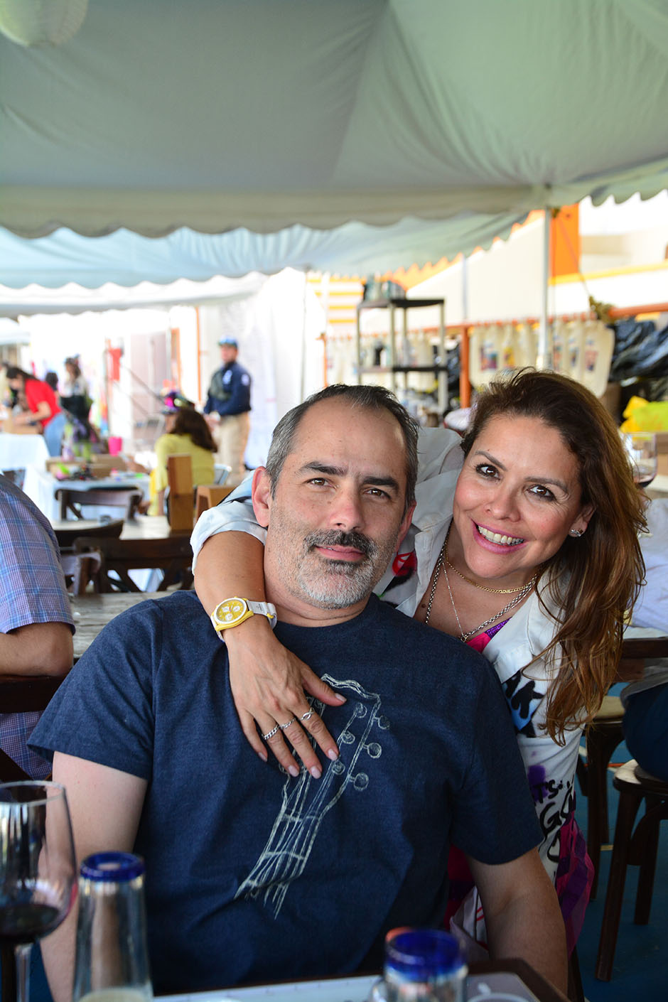 Alfonso Ibarra y Marcela Magallanes