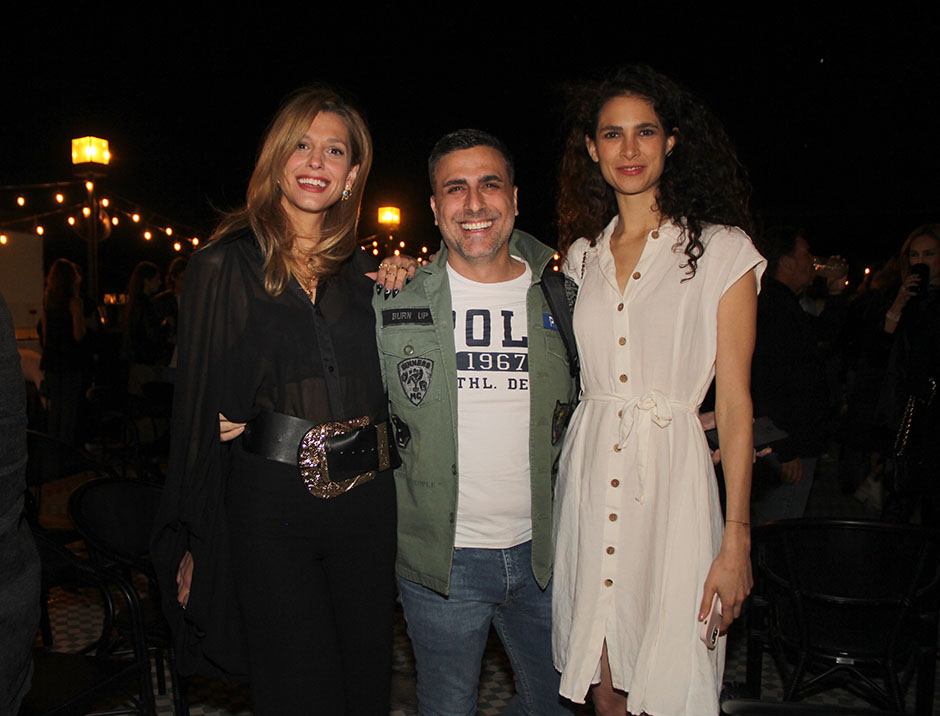Daniela Fridman, Bernardo Rizzi y Edsa Ramírez