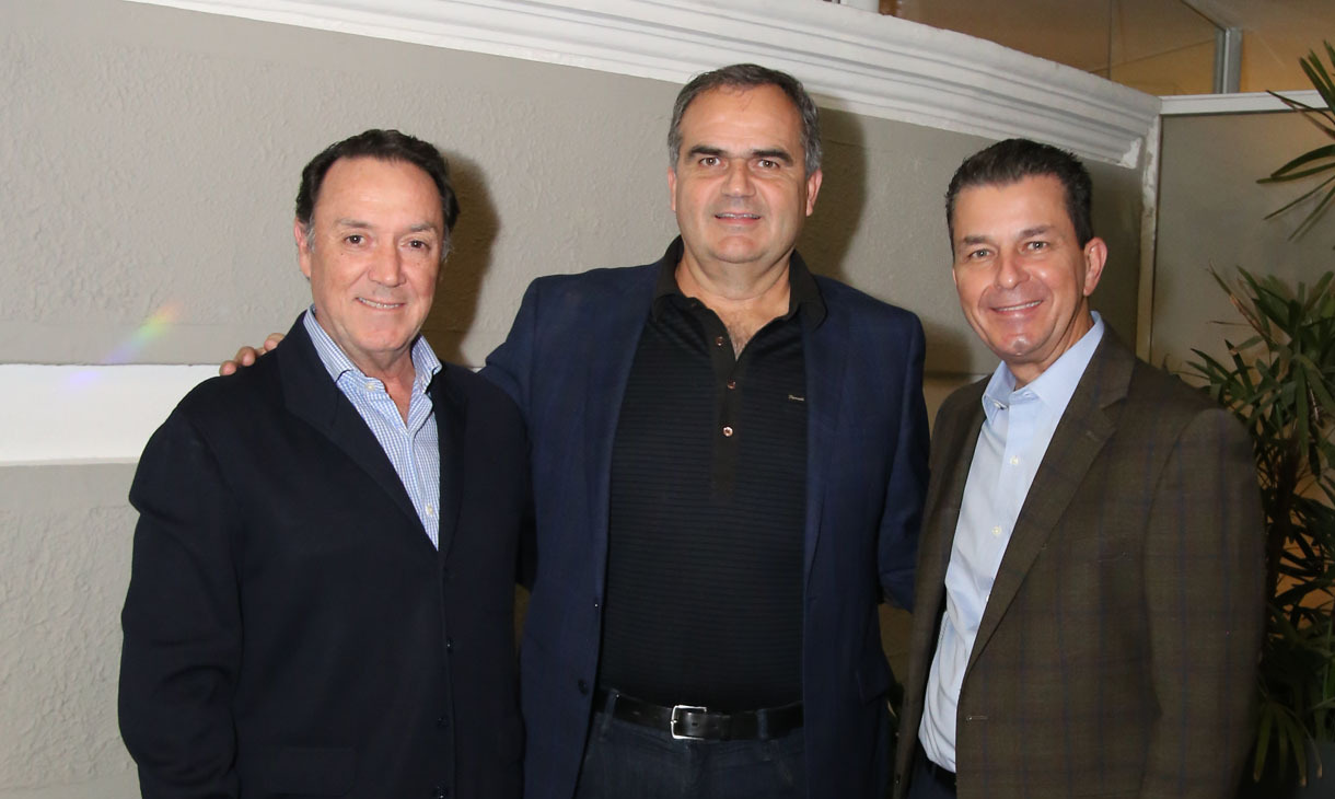 Edmundo Gil, Patricio Canales y Gonzalo Lozano