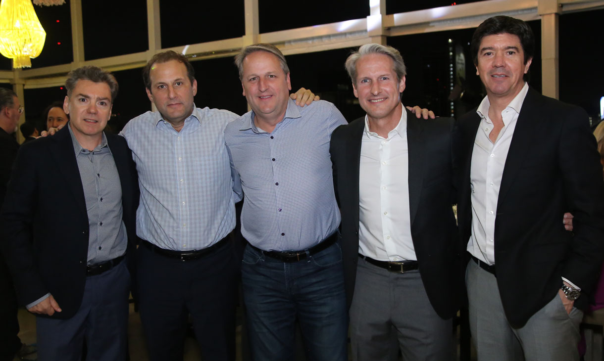 Ismael Gómez, Miguel Garza, Joaquín Margáin, Ricardo Margáin y Jorge Vargas