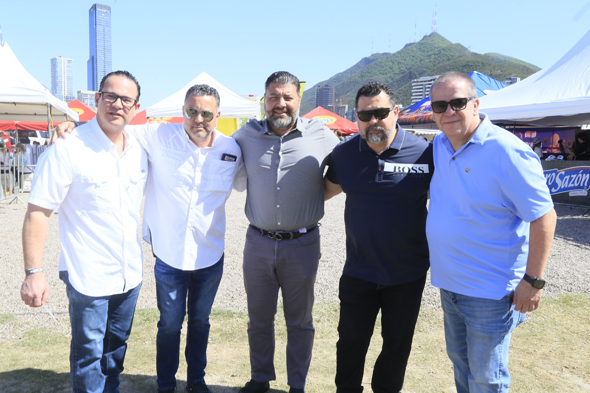 Armando de la Fuente, Alberto Ayala, Carlos Valadez, Alejandro Moncayo y Fernando Cavazos