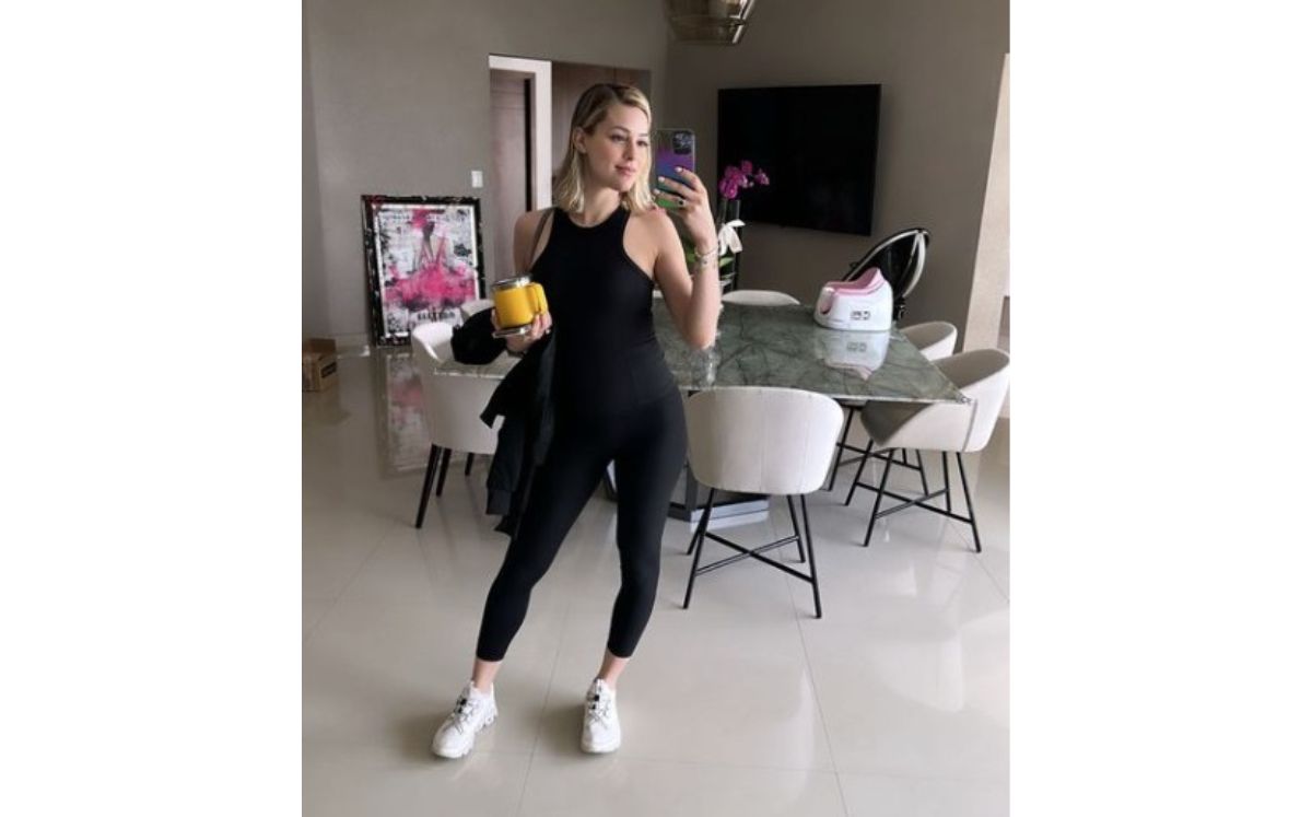 Mariana Rodríguez lleva los leggings más hot para regresar a trabajar