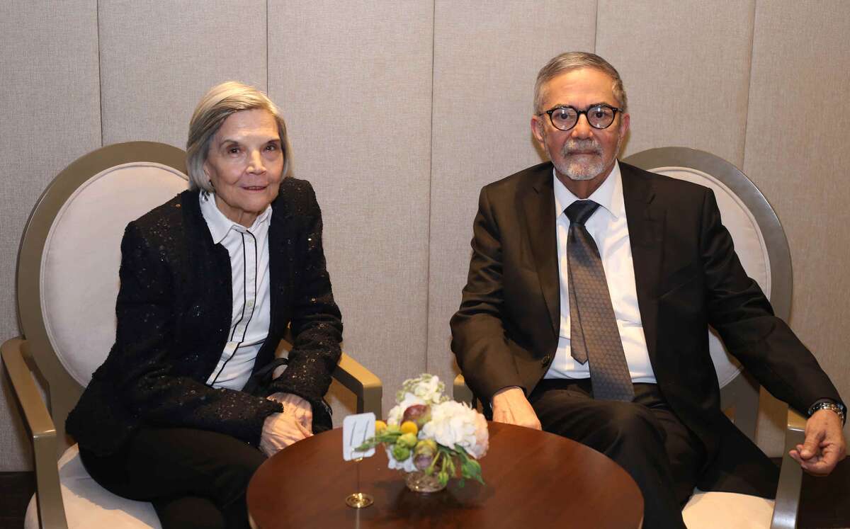 Mónica Rangel y Manuel Contreras