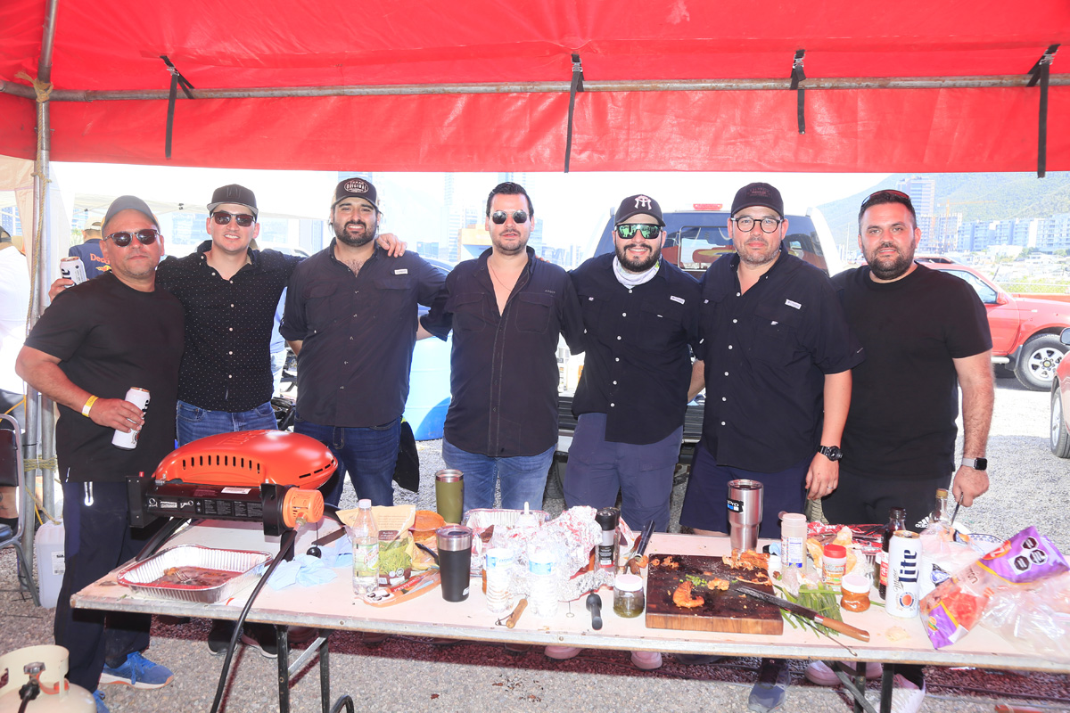 Pepé Gómez, Jorge González, Memo de la Fuente, Sergio Fernández, Rodolfo Camacho, Carlos Faz y Adrián Delgado