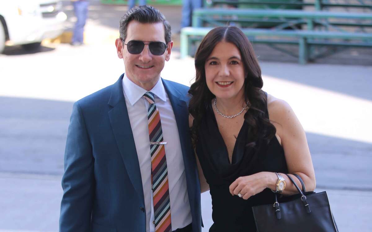 René Becerra y Alejandra Clariond