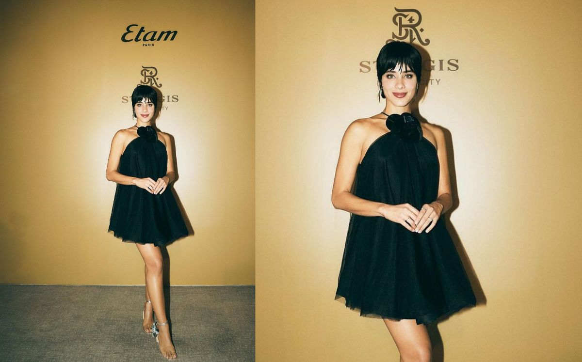 Esmeralda Pimentel deslumbra con minivestido circular | Foto