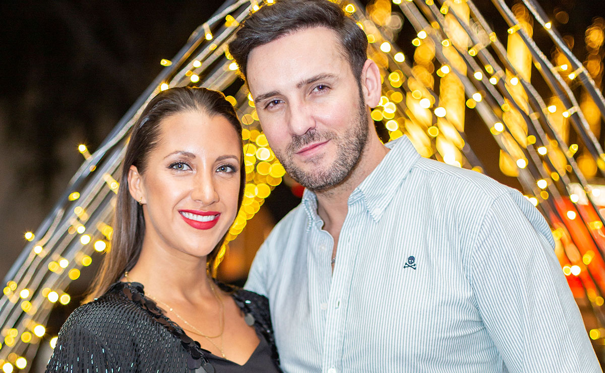 Andrea Ezquerra y Frank Maldonado