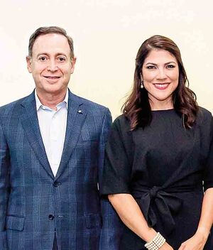 Robert Fleishman, Mariana Priego y Henry Fleishman / Foto: Cortesía