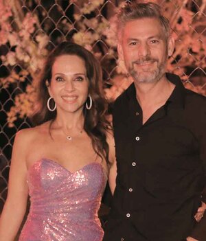 Gaby Elizondo y Federico García Iza