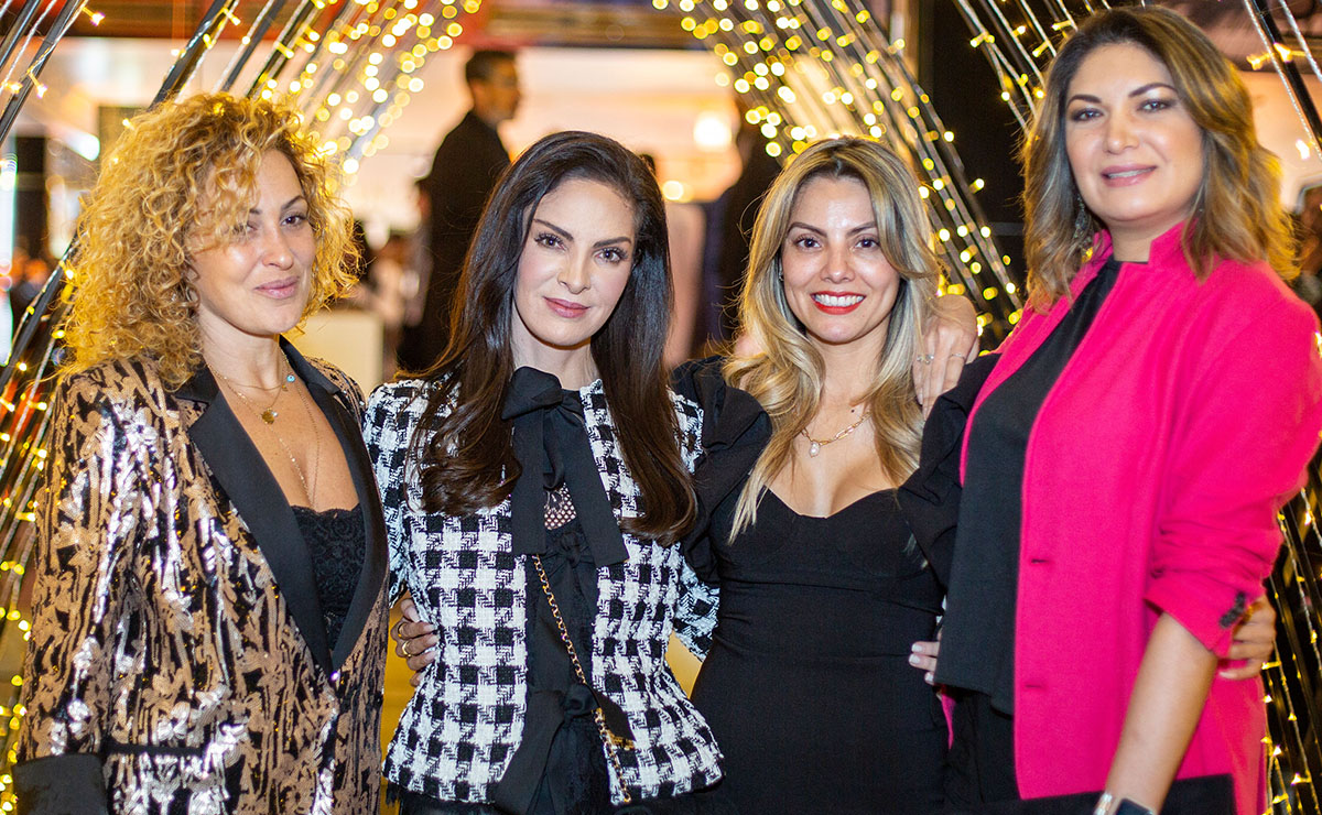 Shiriam Avraham, Paulina Abascal, Adriana Aguilera y Ale Riquelme