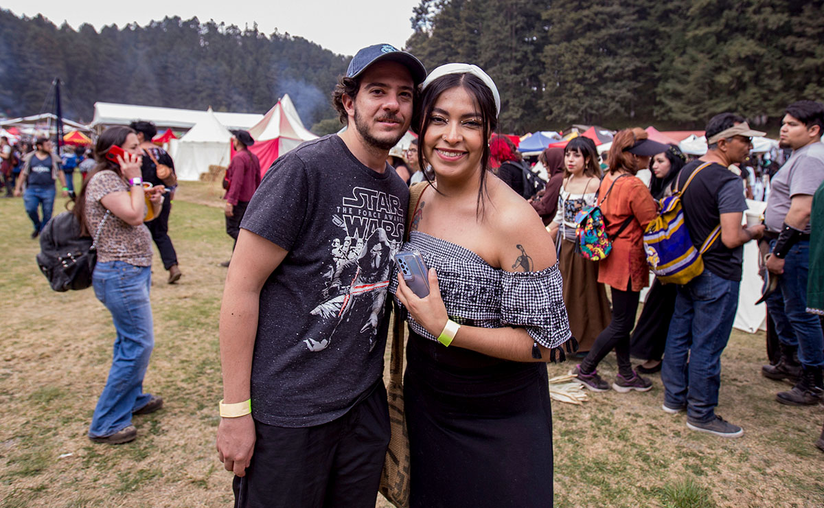 Joshua Jácome y Andrea Pantoja