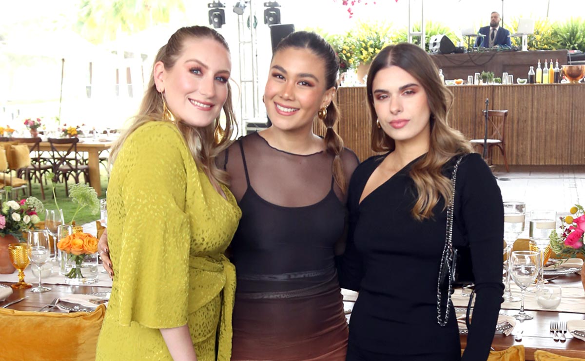 Natalia, Claudia y Ana Paula