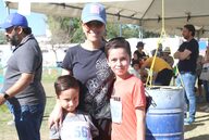 Paulina, Marcelo y Nicolás