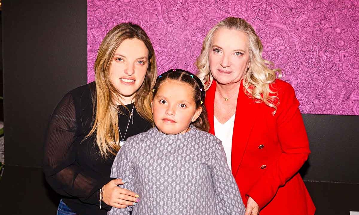 Gris Salazar, Samantha Vera y Camila Hernández
