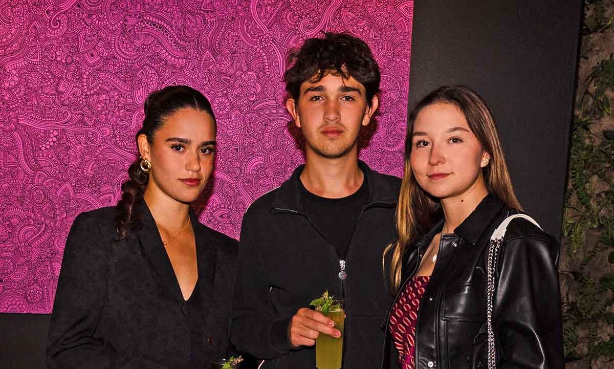 Constanza Mendoza, Max Gehrmann y Sofía Castro