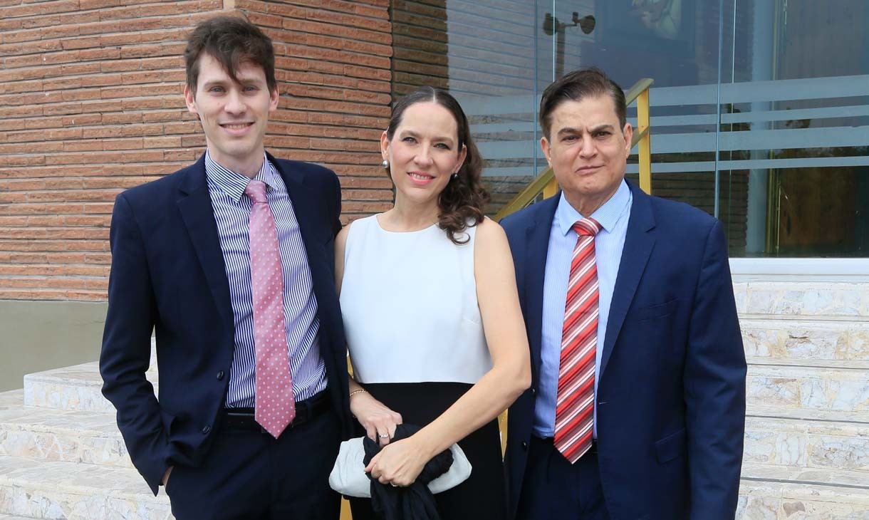 Mauricio Marchand, Margarita de Marchand y Mauricio Marchand