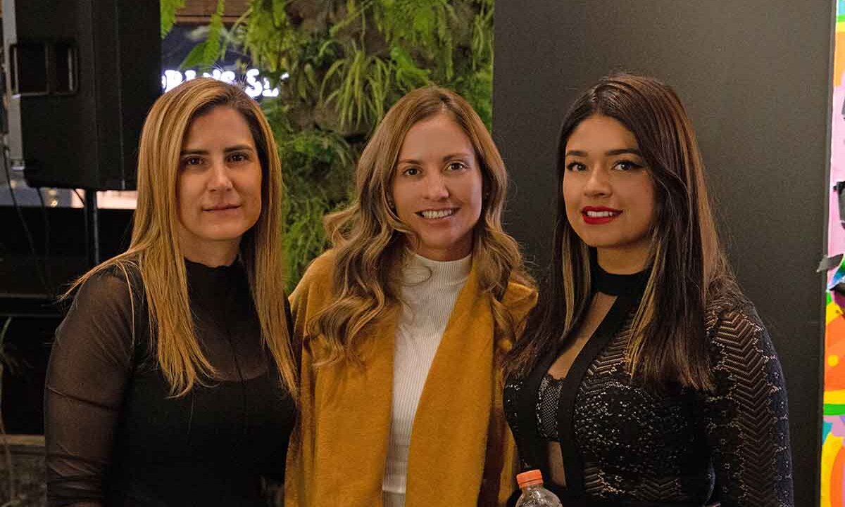 Alice Vargas, Alejandra Morales y Angélica Pérez