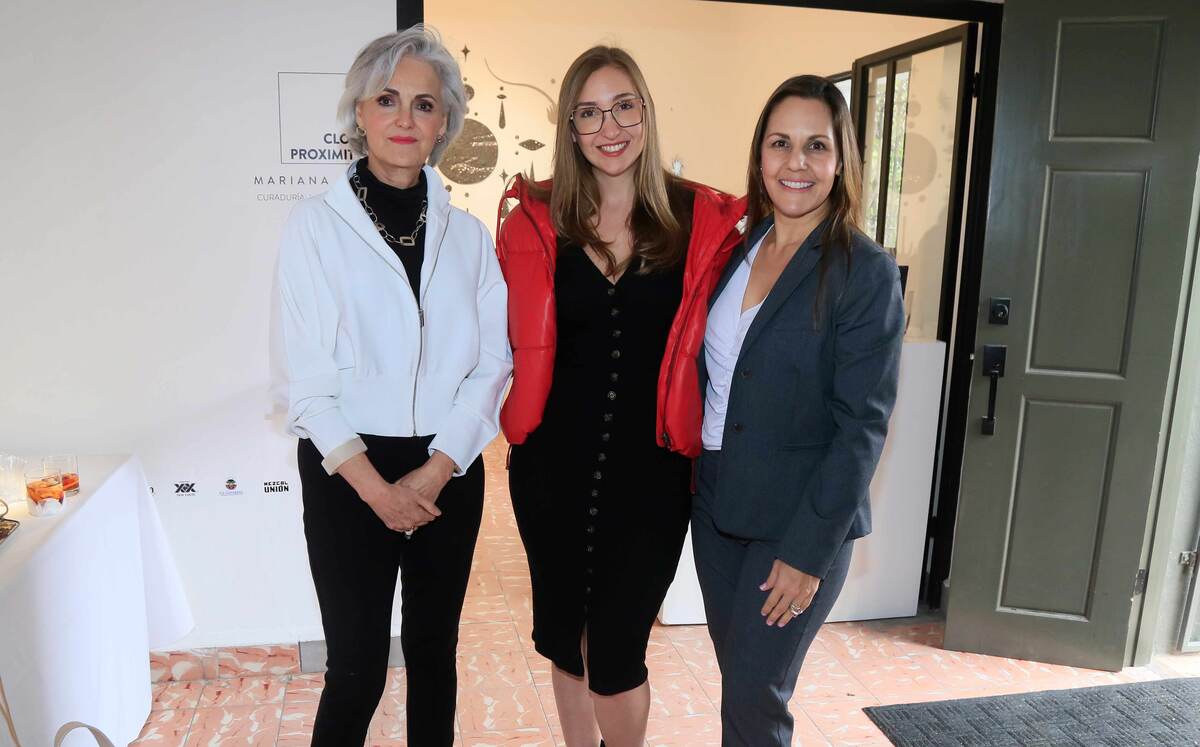 Ana Landa, Ana Treviño y Cecilia Domínguez