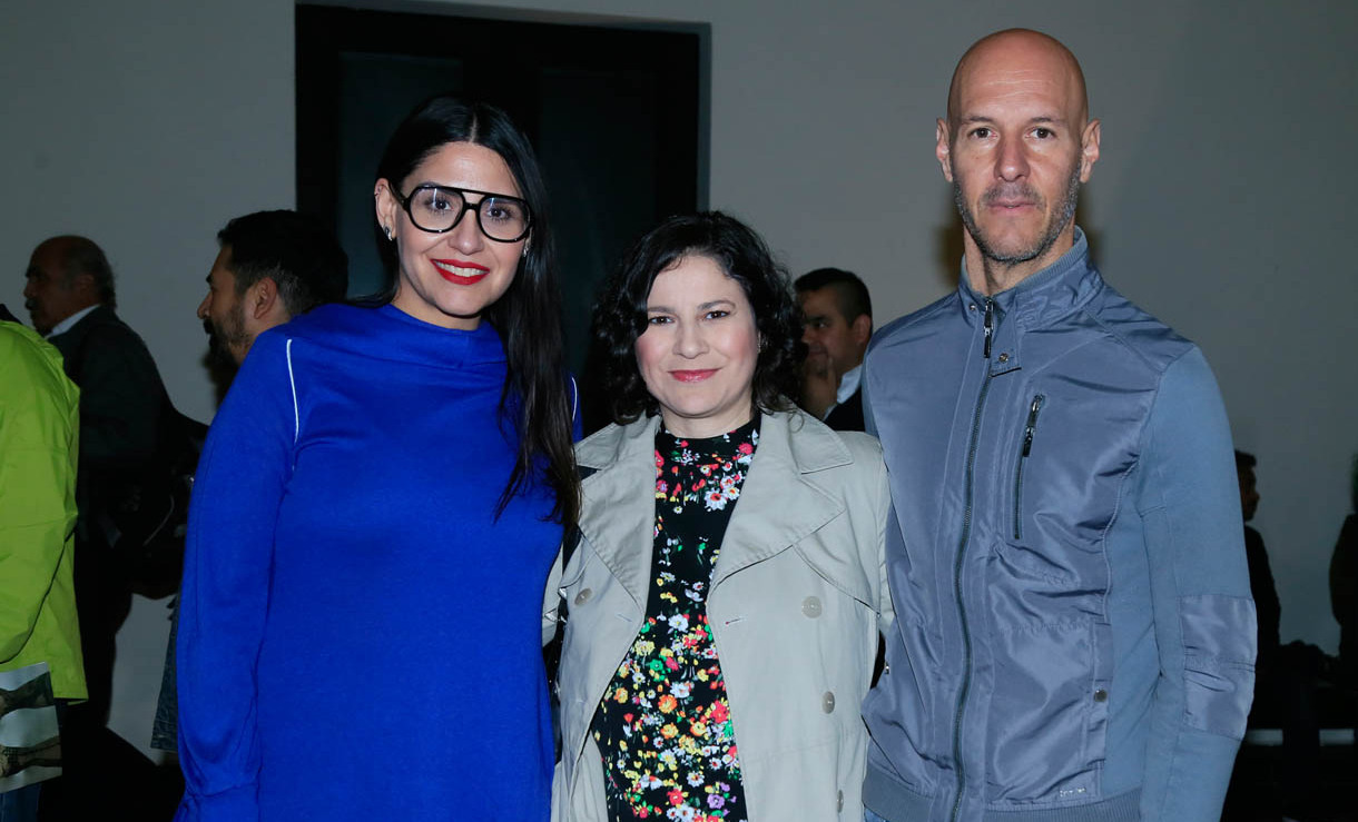 Ninfa Romero, Lucia Lara y Oscar Soto