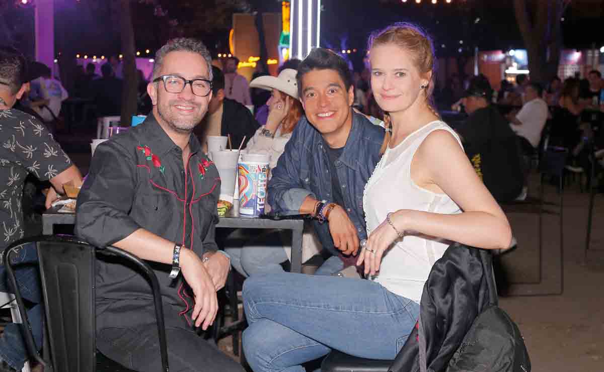 Chumel Torres, Daniel García y Linda Cruz  / Fotos: Daniel Saldívar