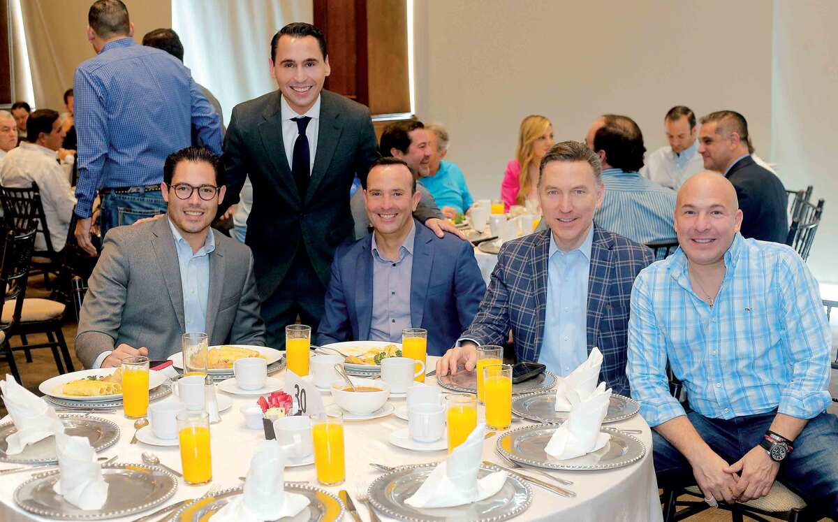 David De la Peña, Luis Susarrey, Carlos De la Fuente, Gregorio Martínez y Pepe Garza