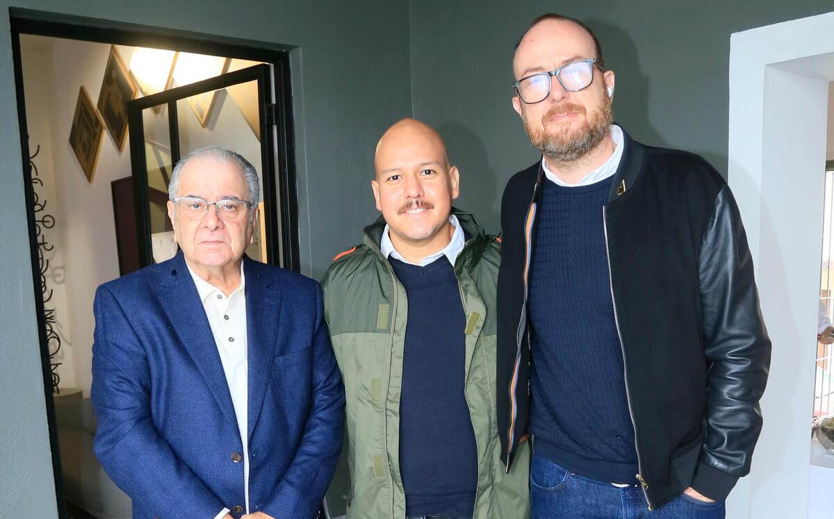 Enrique Rosseau, Max Soldevilla y Lucas Villarreal