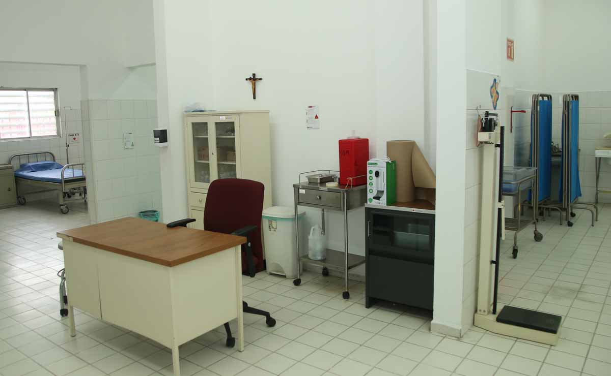 Instalaciones de la Unidad Médica en Santa Catarina / Fotos: Roberto Alvarado