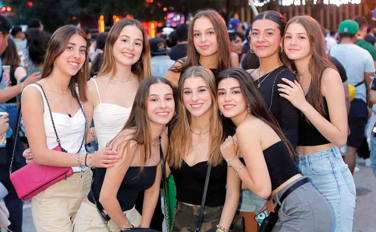 Mariela Guzmán, Sofía Villanueva, Sofía Martínez, Lucía Blanco, Sofía Treviño, Paola Moncayo, Mariel Garza y Miranda de Silva / Fotos: Daniel Saldívar