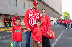 Dante Rodríguez Mora, Gerardo Serla, Karla Mora y Enrique Rodríguez