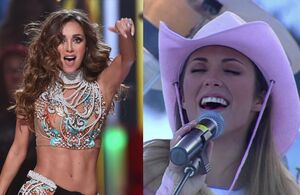 Anahí reinventa el sombrero de Mía Colucci en Sálvame, 20 años después