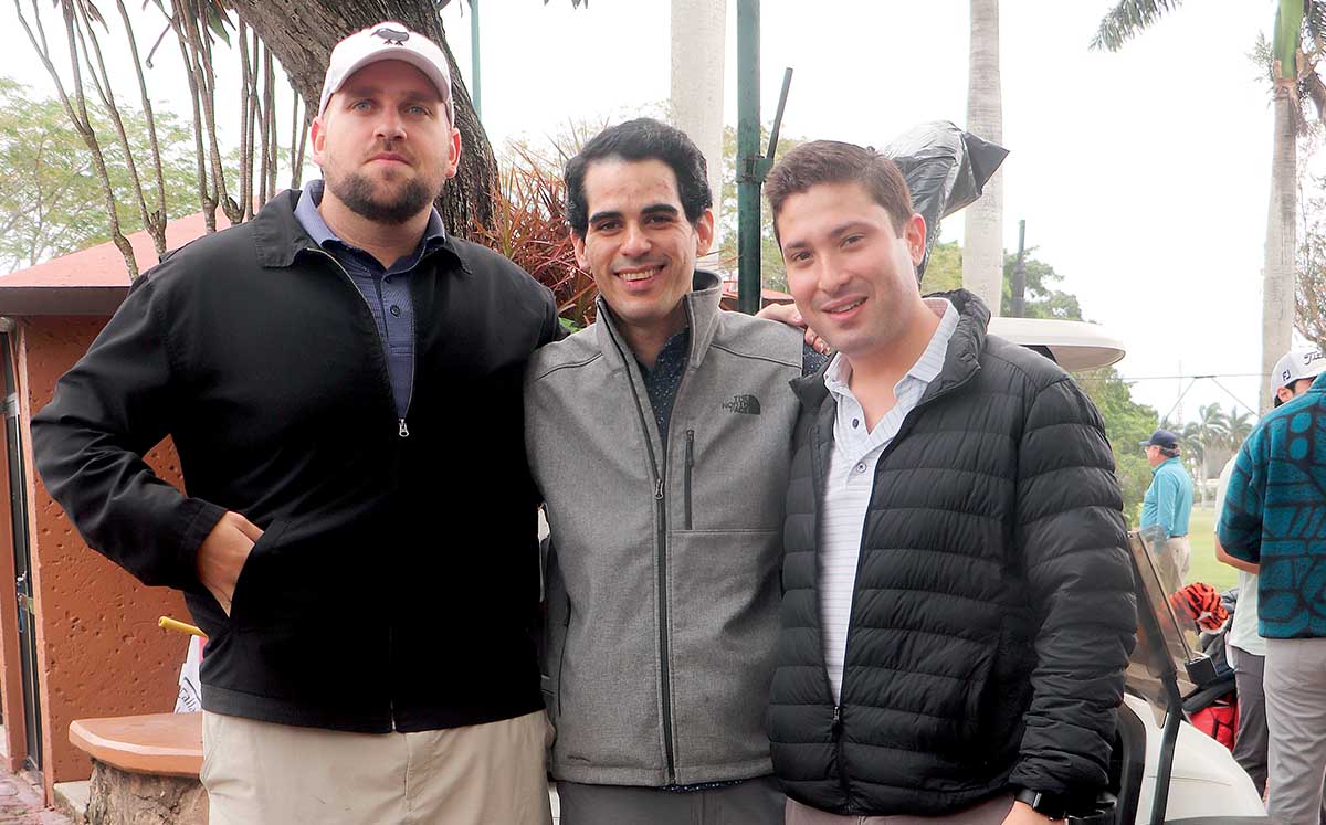 Alejandro Manzur, Manuel Leal e Ignacio García / Foto: Dennis Hernández