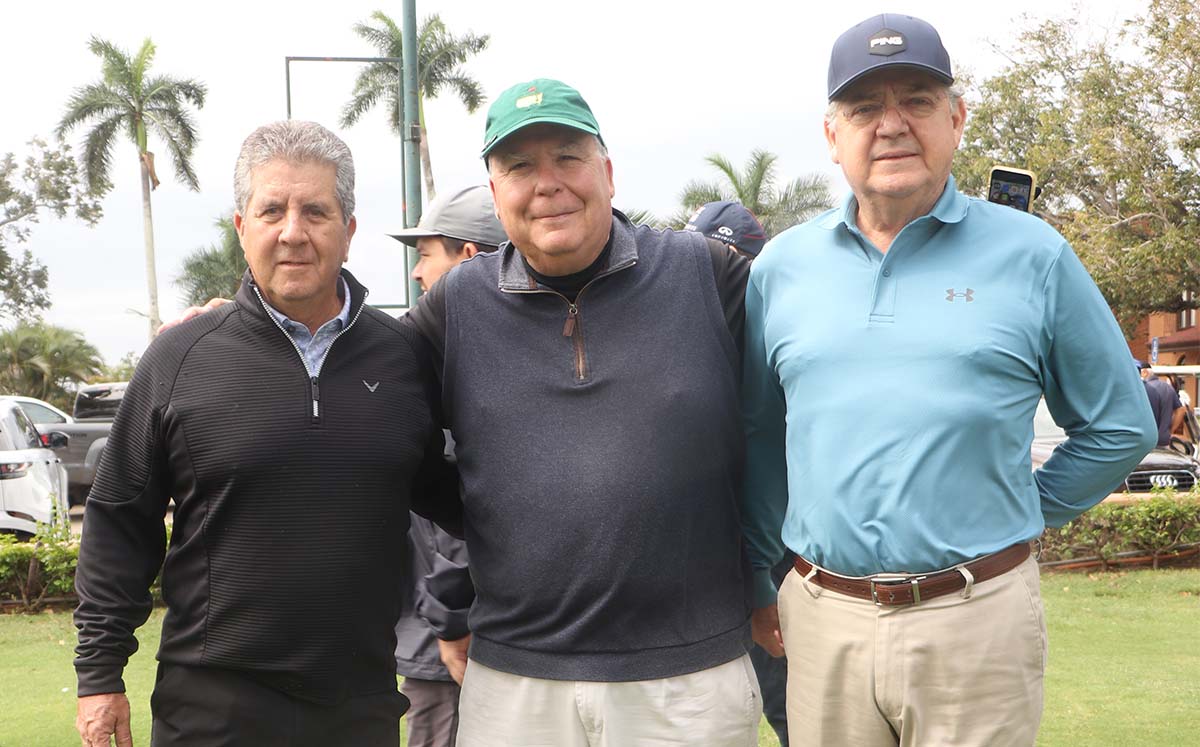 Germán campero, Ignacio García y Sergio Jiménez / Foto: Dennis Hernández