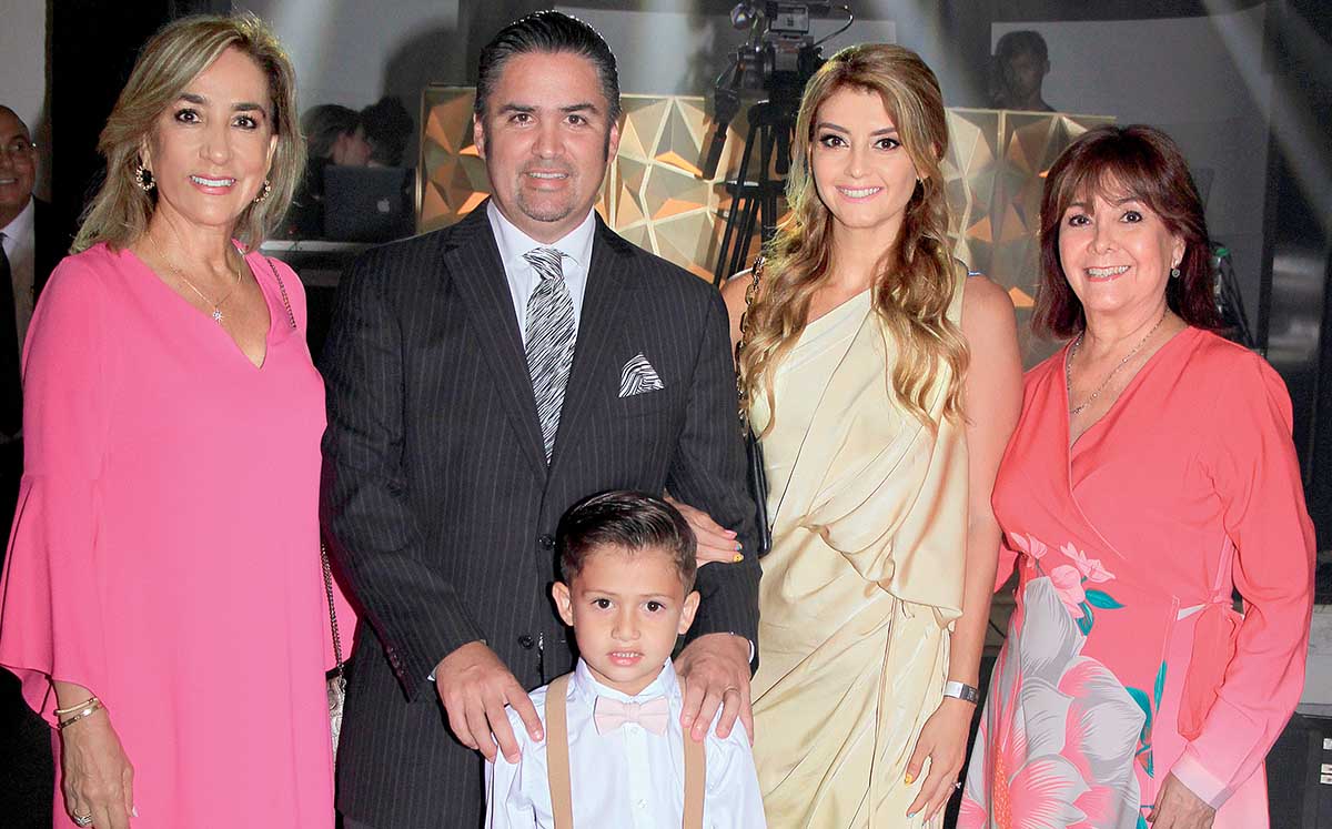 Diana treviño, mickey rábago, mickey rábago, carmina vela y Lourdes Gaitán / Foto: José Chang