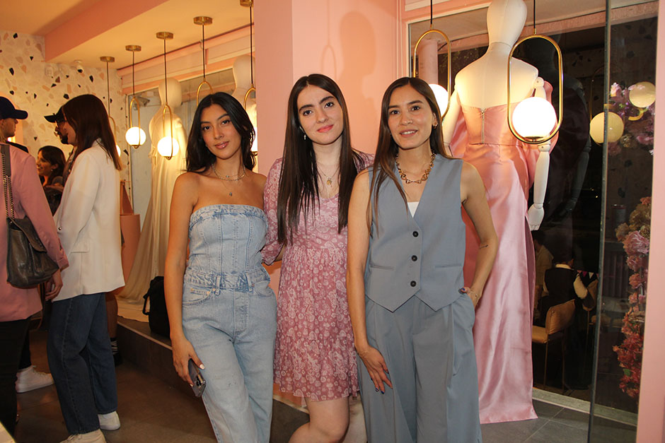 Alexa Fierros, Vale Torres y Yesica Murillo.