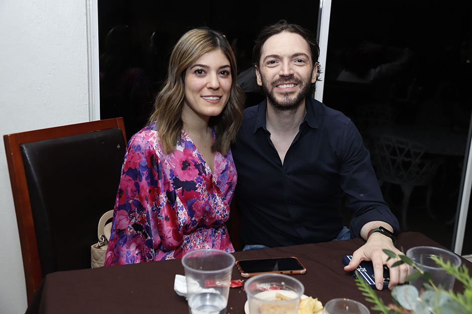 Andrea Benítez y Jorge Carranza