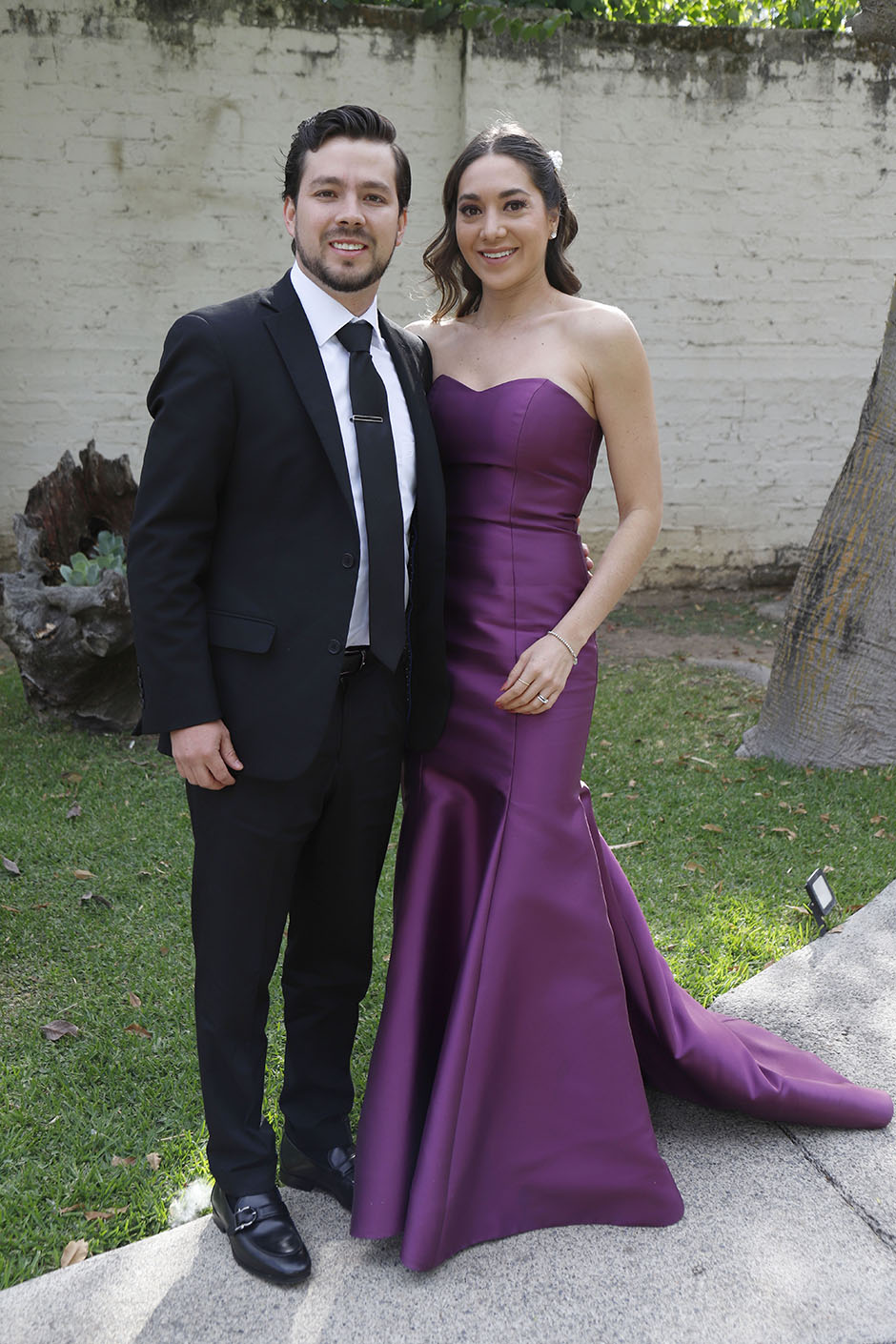 Enrique Huerta y Daniela Quiroz