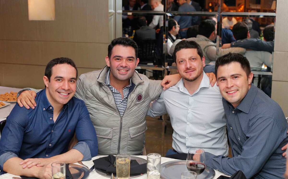 Jorge Ocampo, Noé Leal, Juan Carlos Pérez y Erick Reyes