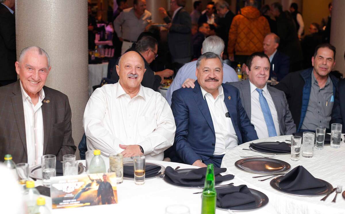Luis Humberto Gómez, Reyes Tamez, Santos Guzmán, Óscar Vidal y Juan Francisco García