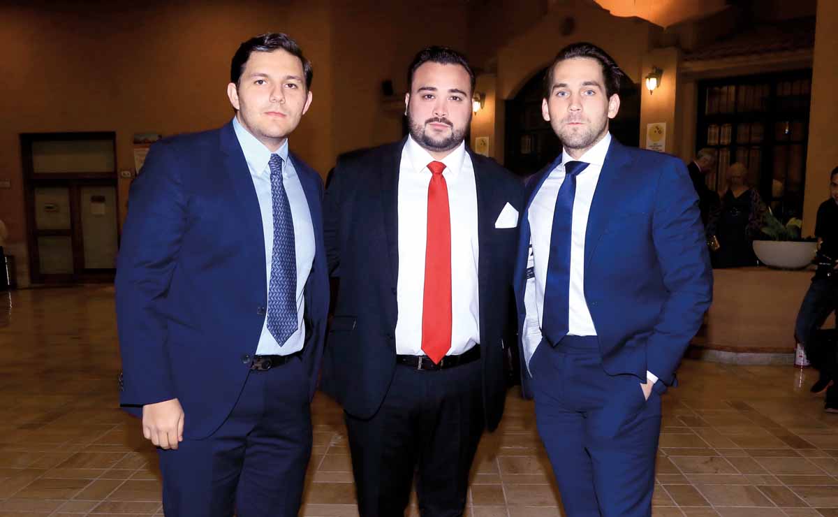 Noé Jaspeado, Adrián Esparza y Marcelo Bremer / Fotos: Omar Valdez